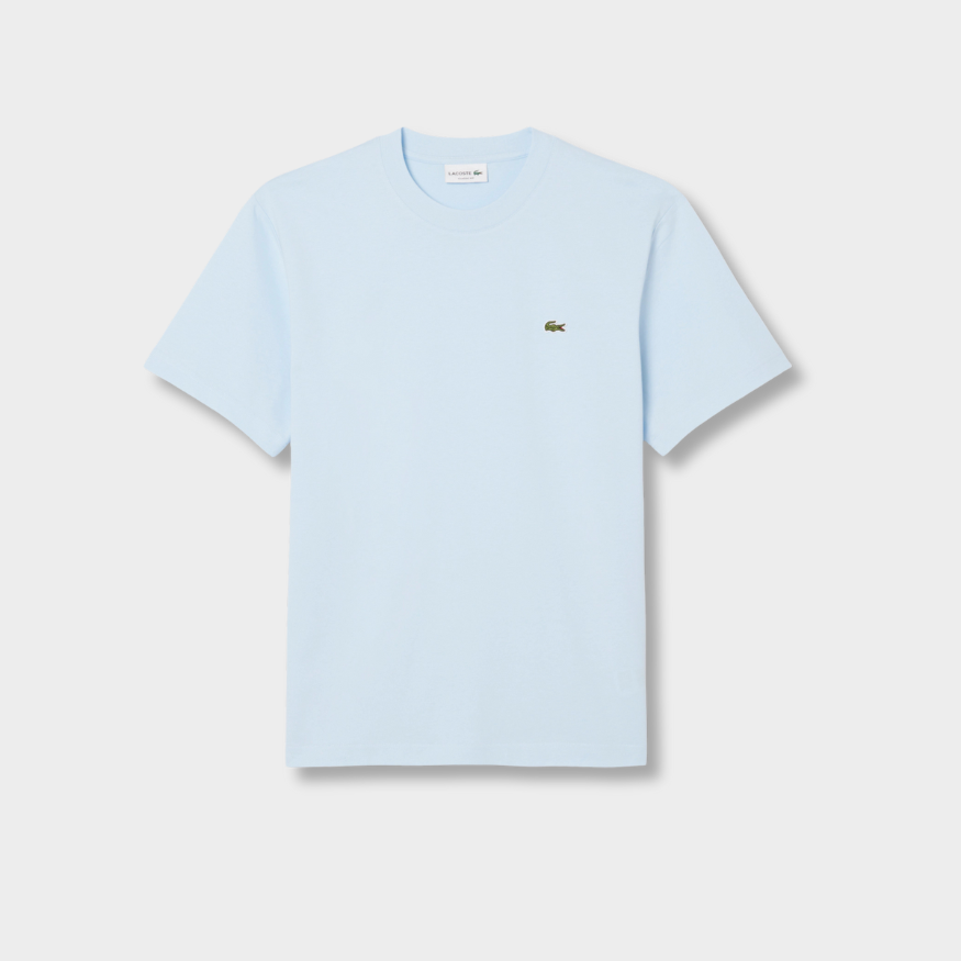 Ensemble short-t-shirt Lac-ste Bleu pale photo 2