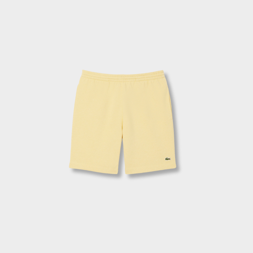 Ensemble short-t-shirt Lac-ste Jaune photo 3