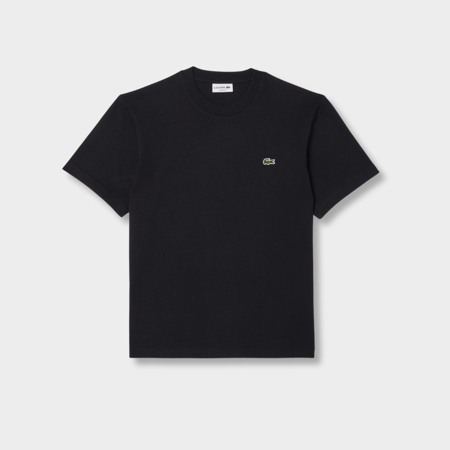 Ensemble short-t-shirt Lac-ste Noir photo 2